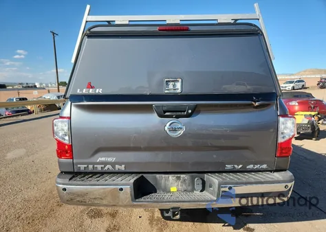 2017 Nissan Titan Sv from USA, damaged, VIN 1N6AA1E56HN500512